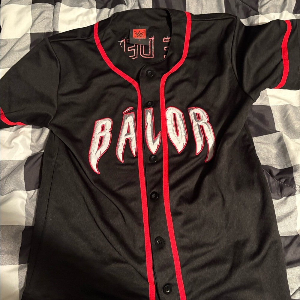 WWE Finn Bálor Black and Red Jersey